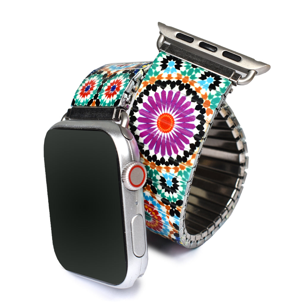 AZULEJO - Ronda- Banded™ Smart Watch Classic Finish © 2024 Banded Bracelets