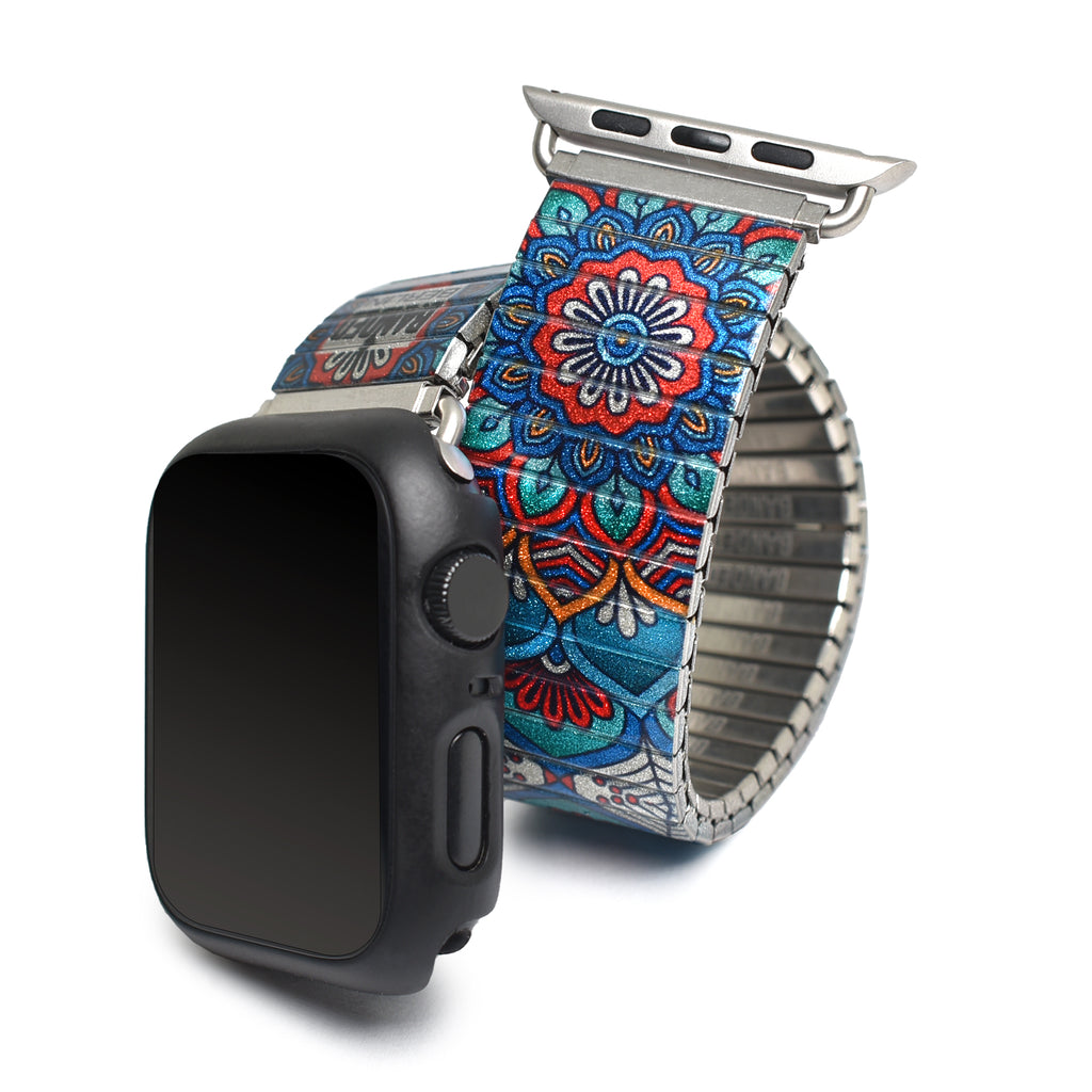 Mandalas Métallique - Sante Fe Banded for Smart Watch by Banded Bracelets 