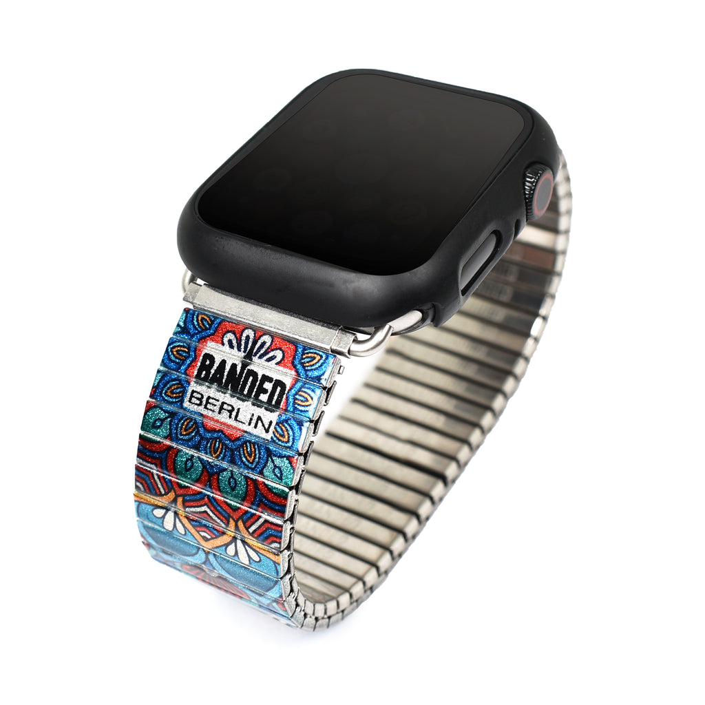 Mandalas Métallique - Sante Fe Banded for Smart Watch by Banded Bracelets 