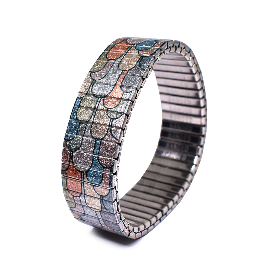 Metropolis -  EUPHORIA - 18mm Metallic Finish By Banded Bracelets ©️2022