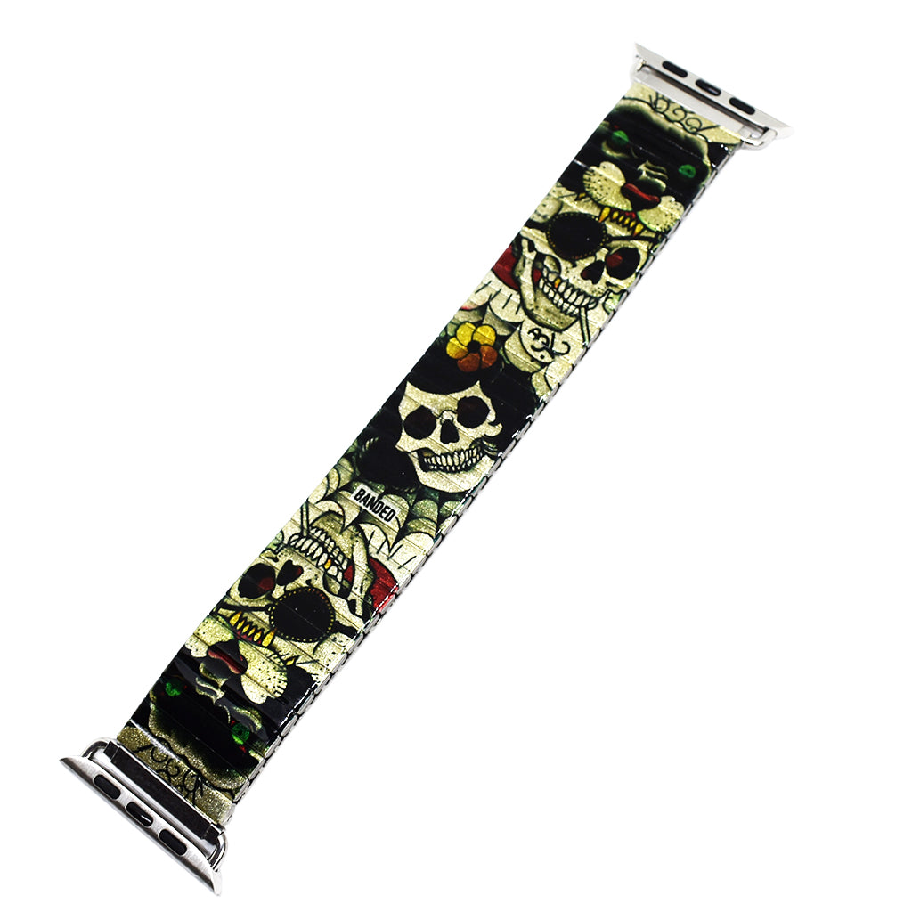 Catz-N-Skullz Apple watch Band by Brian Kelly