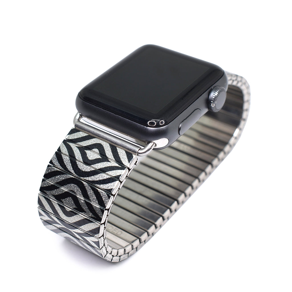 Gestalt Noir Metallic - Banded for Apple Watch by Banded Berlin