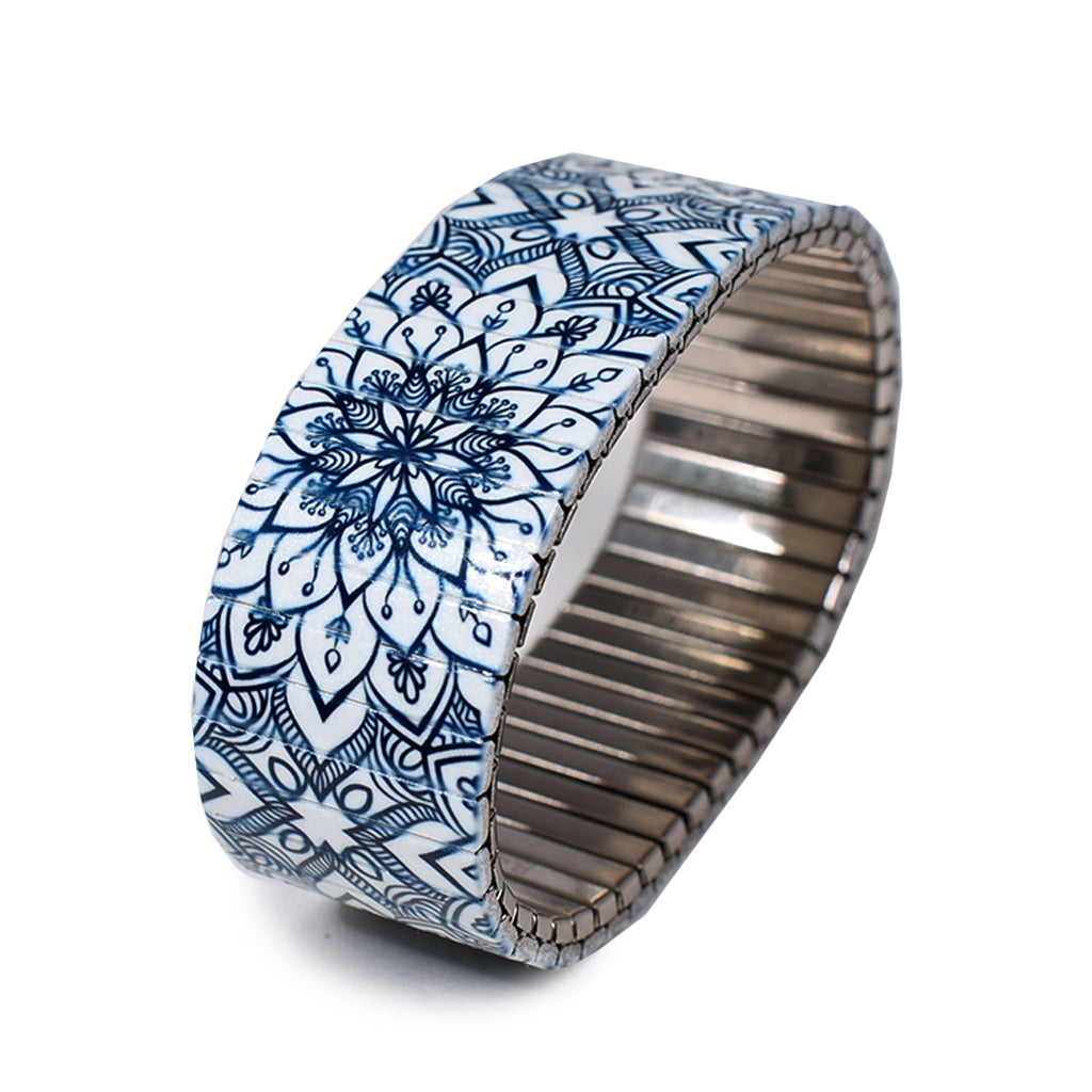 gaudi's Footsteps - La Flor Azul 23mm by Banded Berlin Bracelets  Edit alt text