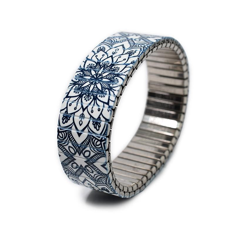 Gaudi's Footsteps - La Flor Azul by Banded Berlin Bracelets ss2020