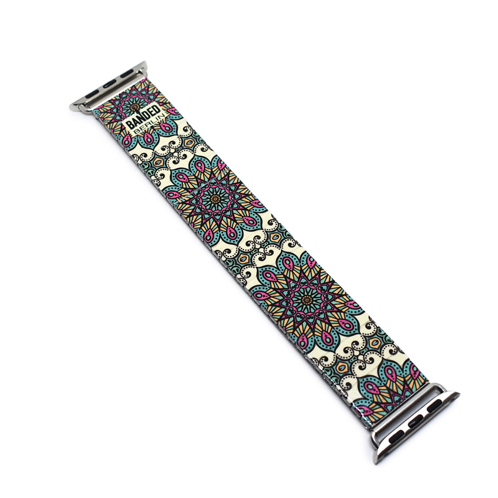 Mediterranean Tile - Monaco Banded Apple watch Classic Finish by Banded Berlin Bracelets Fall 2020