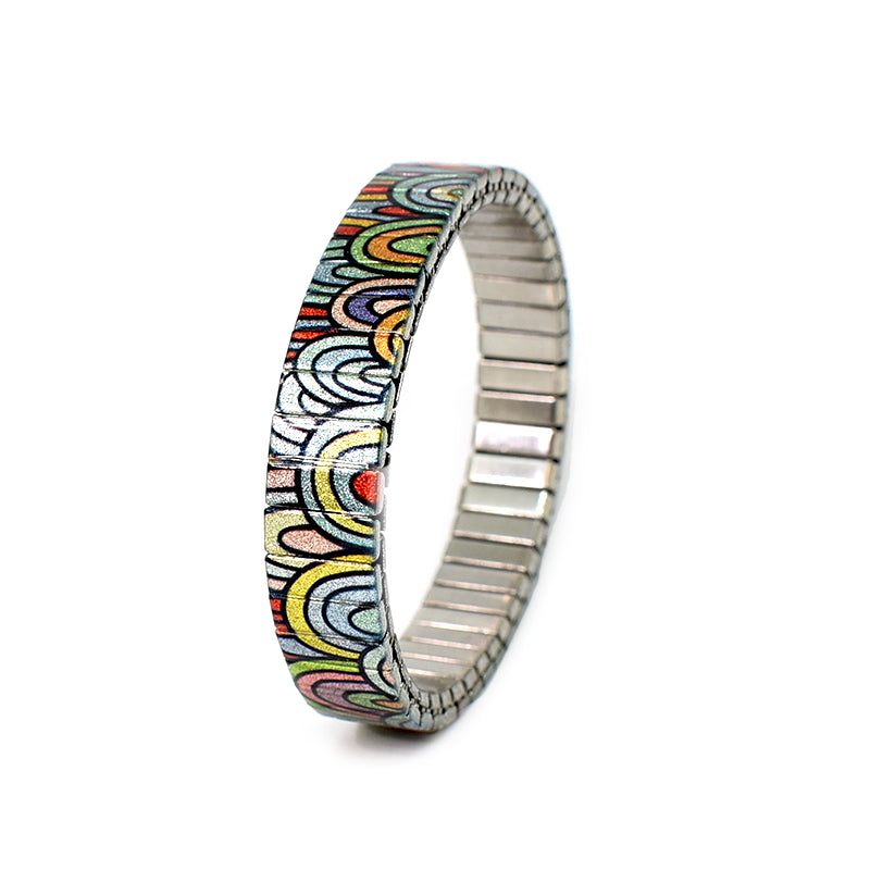 Full spectrum Rainbows 10mm slim by Banded berlin Bracelets 2020