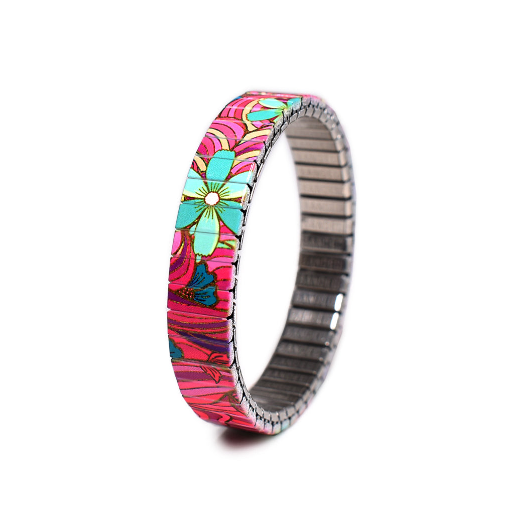 Squiggle-Pop Slim- Raspberry Dream by Banded Berlin bracelets © 2020, banded berlin