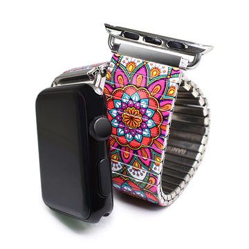 Tahitian Sunset - Passiflora Banded for Apple Watch Classic Finish